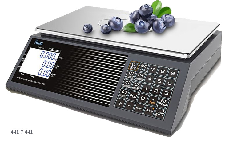 TERAZİ ACLAS PS1XC RS232 6/15KG AKÜLÜ ONLINE