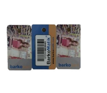 ÜÇLU BASKILI PVC KART  (BARKOMATİK)