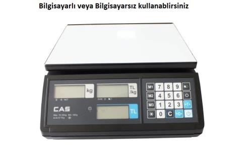 TERAZİ CAS ER JR TERAZİ ONLİNE 30 KG