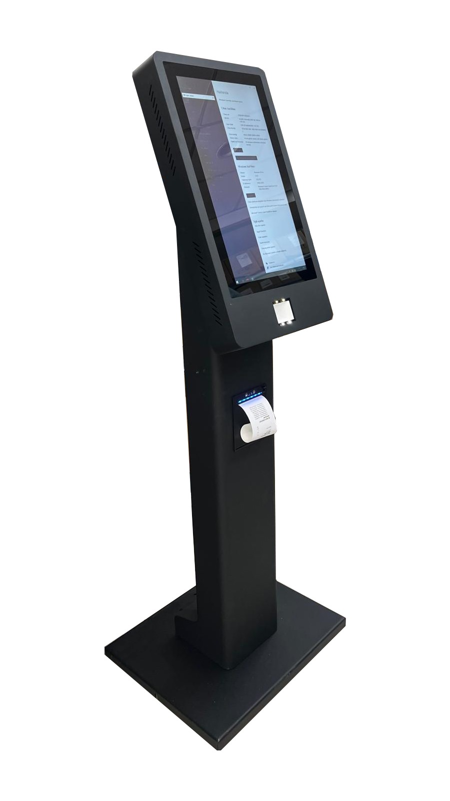 18.5" İ5 3.NESİL 8 GB RAM 256 GB NVM YATAY AYAKLI KIOSK TAZGA KSK-1850