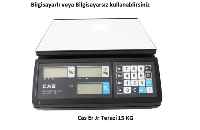 TERAZİ CAS ER JR TERAZİ ONLİNE 15 KG