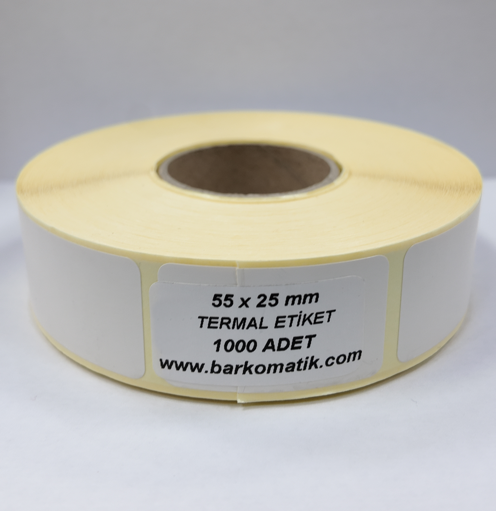 25X55 TERMAL ETİKET 1000 ADET 55X25 DİKEY
