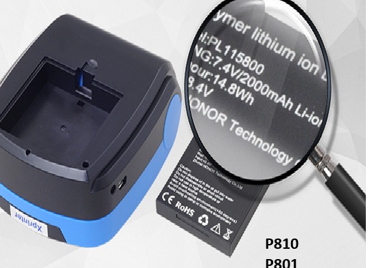 XPRINTER P810 P801 BATARYA