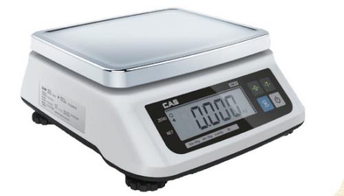 TERAZİ CAS SW-IICR 15 KG AKULU ÇİFT GOSTERGE