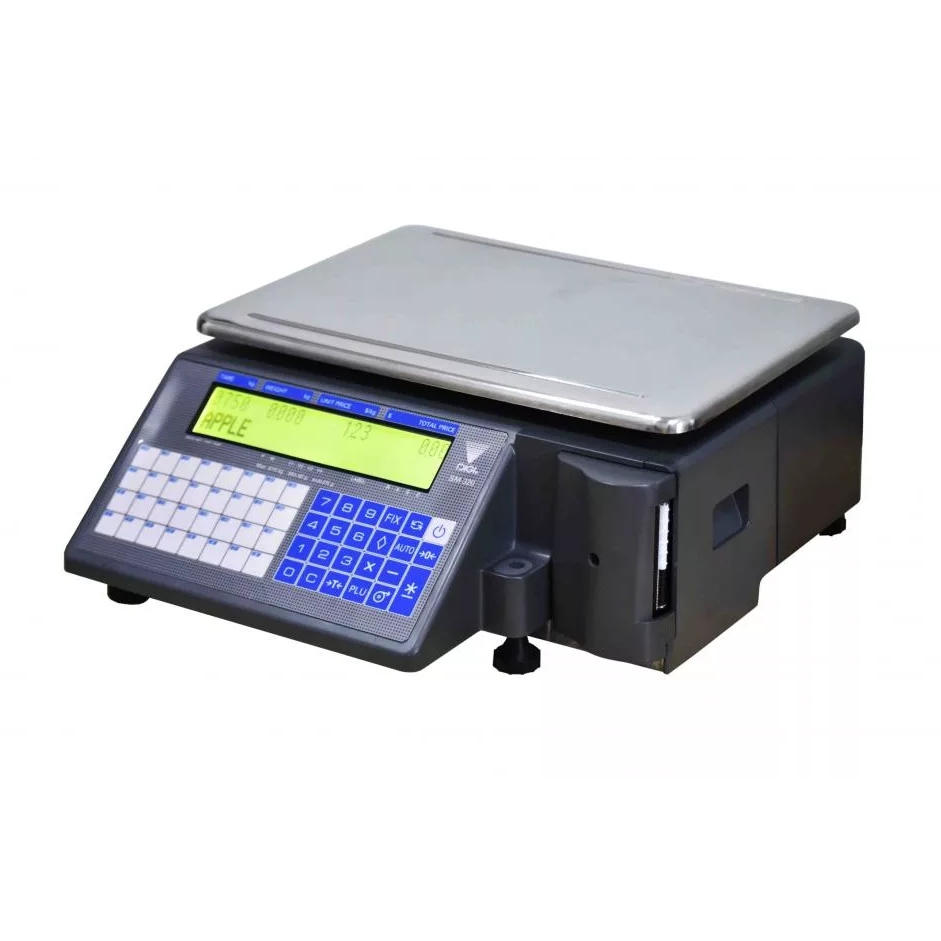 DİGİ SM320B BARKODLU TERAZİ BOYUNSUZ 30 KG