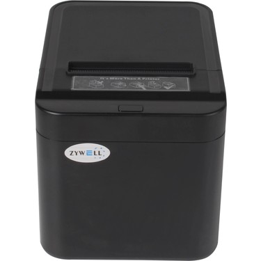 ZYWELL Q821 TERMAL FİŞ YAZICI (USB+ ETHERNET) SİYAH