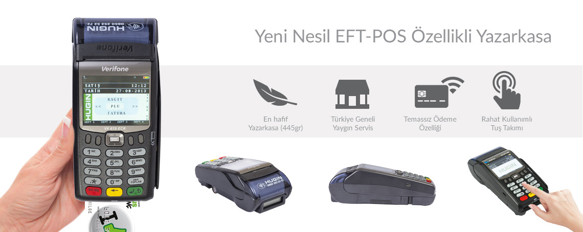 HUGİN VX-675 MOBİL EFT-POS YAZARKASA